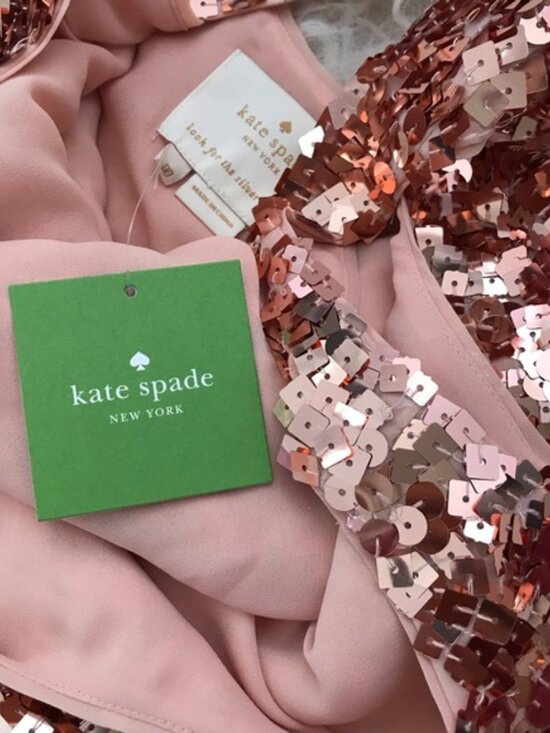 kate spade new york sequin bow minidress 1400 - Picture 7 of 8